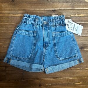 Zara paperbag shorts